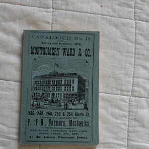Vintage Montgomery Ward & Co. Catalogue